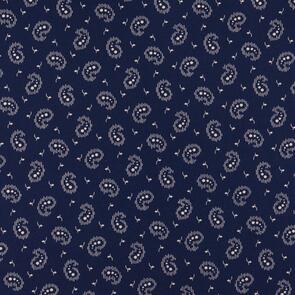 Michael Miller Navy Indigo Paisley