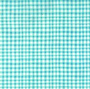 Michael Miller Gingham Play Aqua