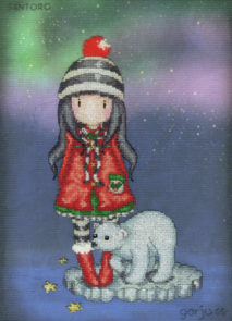 Bothy Threads Cross Stitch Kit - Gorjuss Aurora