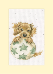 Bothy Threads Greeting Card Cross Stitch kit - Bouncing Birthday