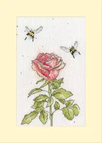Bothy Threads Bee Mine Forever - Thread & Fabric Pack