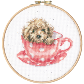 Bothy Threads Cross Stitch Kit - Teacup Pup