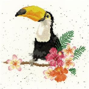 Bothy Threads  Cross Stitch Kit - Toucan of My Affection