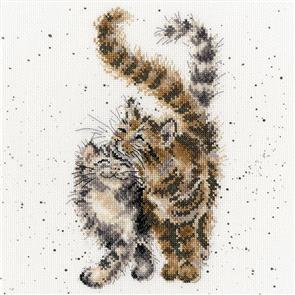 Bothy Threads  Cross Stitch Kit - Feline Good - Cat