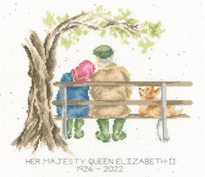 Bothy Threads Cross Stitch Kit - Her Majesty The Queen