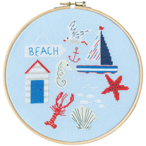Bothy Threads Cross Stitch Kit - Beach