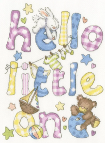 Bothy Threads Cross Stitch Kits - Hello Little One