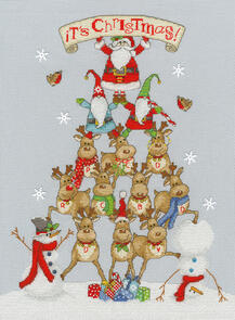 Bothy Threads Cross Stitch Kit - It's Christmas!
