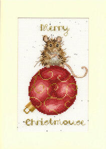 Bothy Threads Cross Stitch Kit - Merry Christmouse