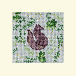 Bothy Threads Cross Stitch Kit - Christmas Card: Scandi Fox