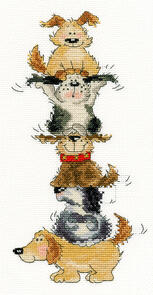 Bothy Threads Top Dog Cross-Stitch Kit