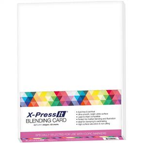 X-Press It  X-Press Blending Card 8.5"X11" 125/Pkg