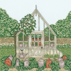 Bothy Threads Cross Stitch Kit - Country Estate Greenhouse