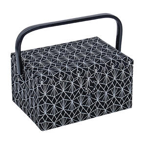 Hobby Gift Medium Sewing Basket, Deco