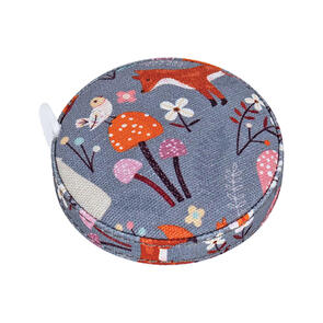 Hobby Gift Retractable Tape Measure, Woodland Toadstool