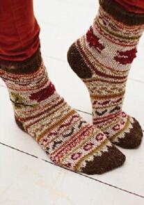 Rowan Knitting Kit / Pattern - Pine Socks