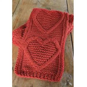 Rowan Knitting Kit / Pattern - Warmheart Scarf