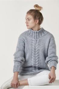 Rowan Knitting Kit / Pattern - Alexa Turtle Neck Jumper