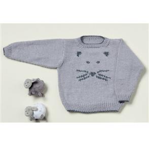 Rowan  Knitting Pattern - Mouse Sweater