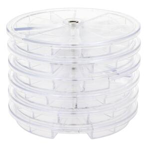 The Beadsmith Keeper Spinner - stackable spinner containers