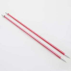Knitpro Zing, Single Point Knitting Needles - 25cm