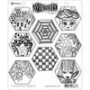 Ranger Ink Dylusions Cling Stamp Collections - A Heck Of Hexies