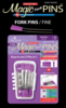 Taylor Seville Magic Pins Fork Fine 30pc