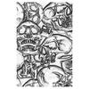 Sizzix Tim Holtz 3-D Embossing Folder - Skulls