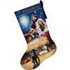 Dimensions Cross Stitch Stocking Kit - Holy Night - Christmas