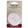 Trendy Trims Cotton Tape White x 5mtrs