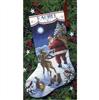 Dimensions  Cross Stitch Stocking Kit - Santa's Arrival - Christmas