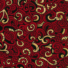 Nutex Kiwiana Fabric - Moko - Red