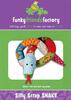 Funky Friends Factory Silly Scrap Snake Toy Sewing Pattern