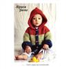 Alpaca Yarns 1214 Inca Spun Tweed Childs Hoodie - Knitting Pattern