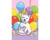 Collection D'Art  Tapestry Canvas 30X40 Party Dog