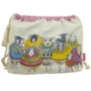 Emma Ball Sheep in Sweaters Drawstring Bag