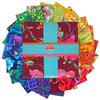 Free Spirit Kaffe Fassett Classics Plus 10" Charm Pack 42pc - Spectrum