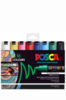 Uni Posca 4.5-5.5mm Bold Bullet 16 Pack - Assorted