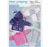Peter Gregory Pattern 7185 - Simple Garter Stitch Classics