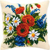Vervaco  Cross Stitch Cushion Kit - Field-flowers