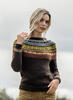 Blue Sky Fibers Woolstok Light - Terrace Gardens Sweater - Knitting Pattern