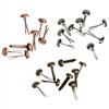 Idea-Ology Tim Holtz Metal Long Paper Fasteners 99/Pkg
