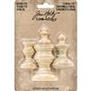 Idea-Ology Tim Holtz  Wooden Vignette Finial Set 4/Pkg