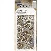 Stampers Anonymous Tim Holtz - Layered Stencil 4.125"X8.5" - Doodle Art 1 -Layered