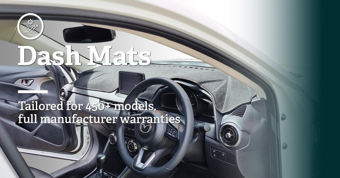 Tailored Car Dash Mats RubberTree Landing RubberTree