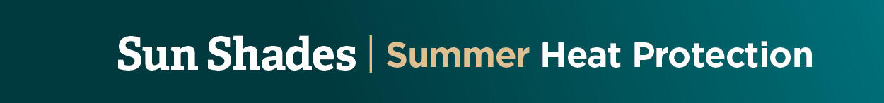 Tailored Sun Shades Banner