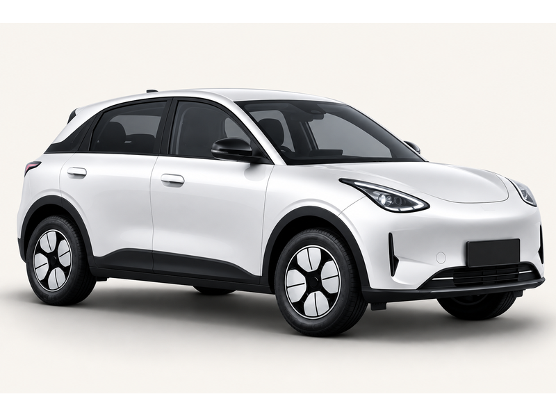 Geely EX2 accessories including car mats, boot liners and sun shades