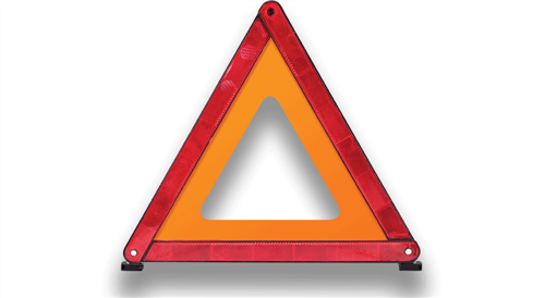RubberTree Warning Safety Triangle