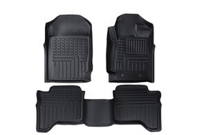 Deep Dish Car Mats for Ford Ranger FX4 (Double Cab) 2020-2022