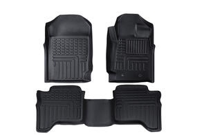 Deep Dish Floor Liners for Ford Ranger (PX3 Dual Cab XL) 2019-2022